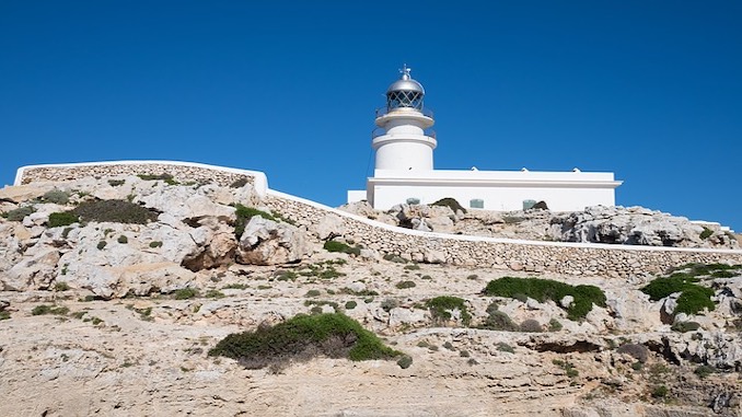 Menorca Urlaub Leuchtturm